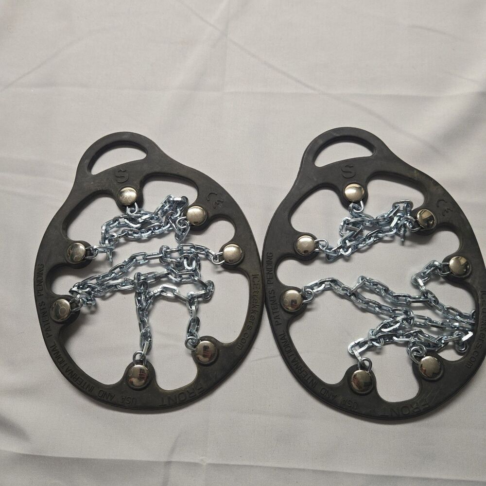 Yaktrax Dimond Grip ICEtrekkers M Winter Walking Ice Cleats Boots Shoes Traction